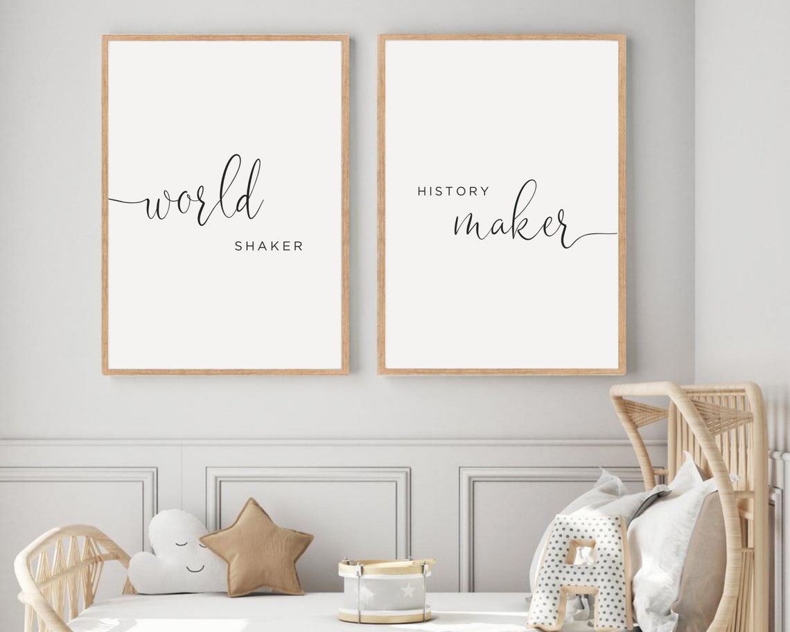 Baby Boy Nursery Quote Nursery Quote Printable Nursery Wall Etsy