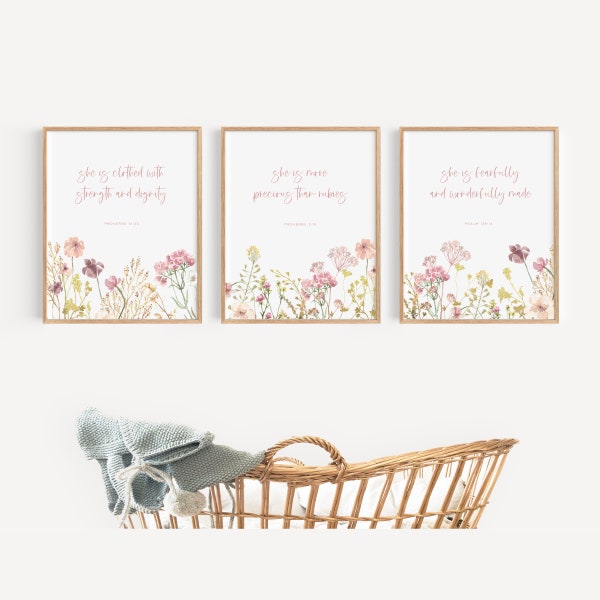 Nursery Wall Art Girl Etsy