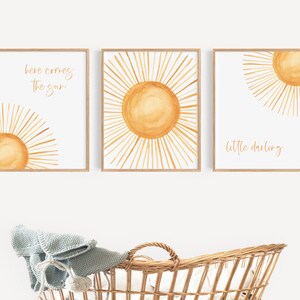 Nursery Decor Nursery Wall Decor Sun Nursery Decor Boho Nursery Wall ...