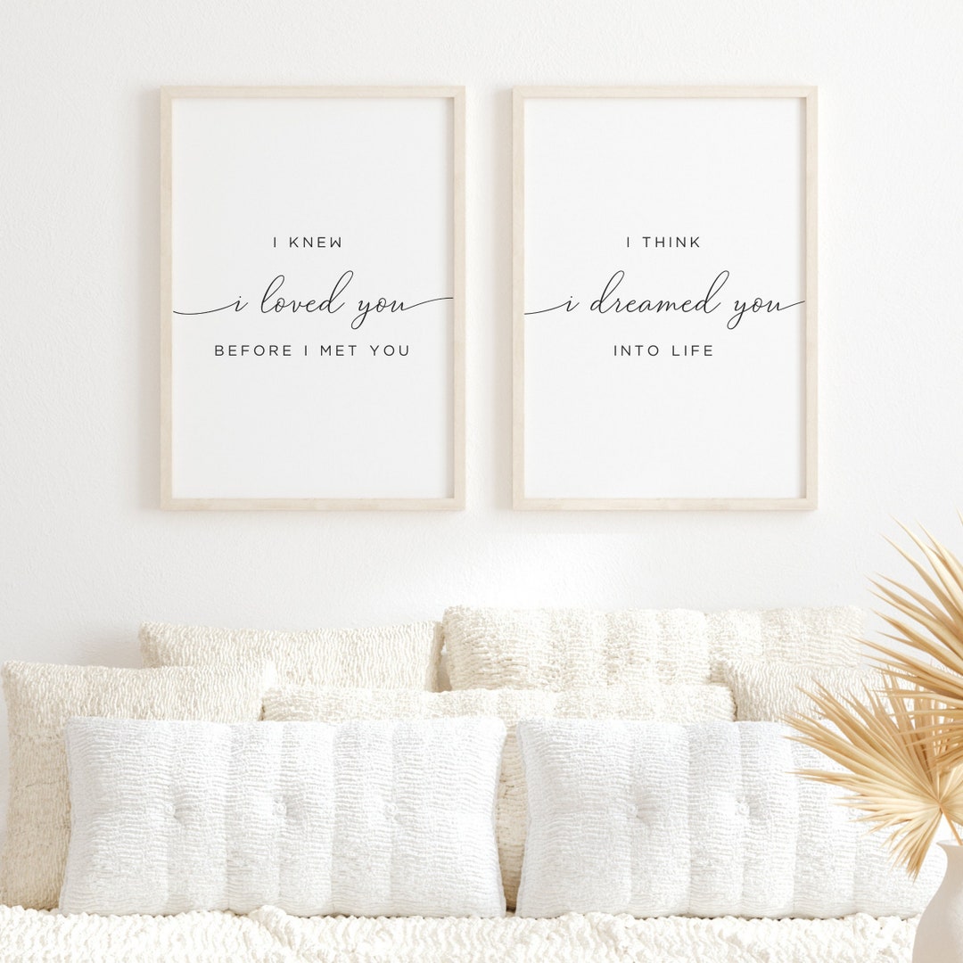 BEDROOM WALL ART Printable Nursery Wall Art Nursery Decor - Etsy
