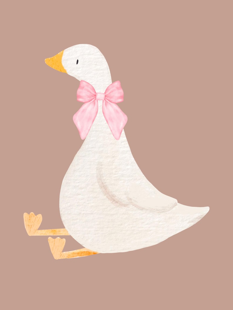 Girl Nursery Print Silly Goose Nursery Wall Art Set of 2 Baby Girl Baby ...
