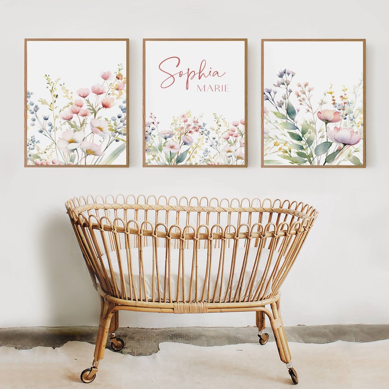 Pastel Nursery Art - Etsy