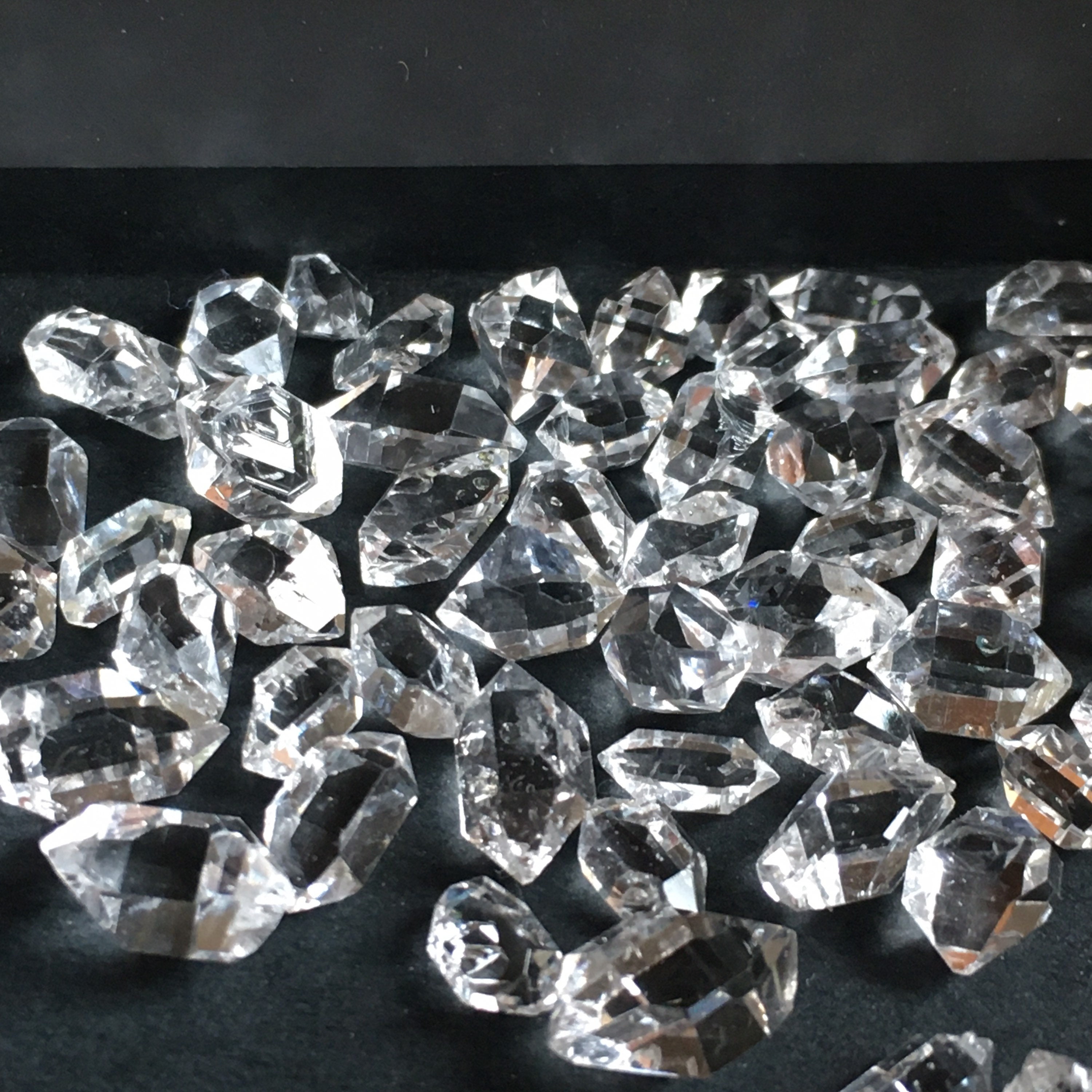 Herkimer Diamond Quartz Crystals 6 to 7 Mm Etsy