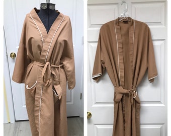 Vintage 70's/80's Brown Unisex Robe