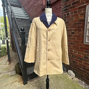 Vintage 70's/80's English Wool Linned Jacket Coat