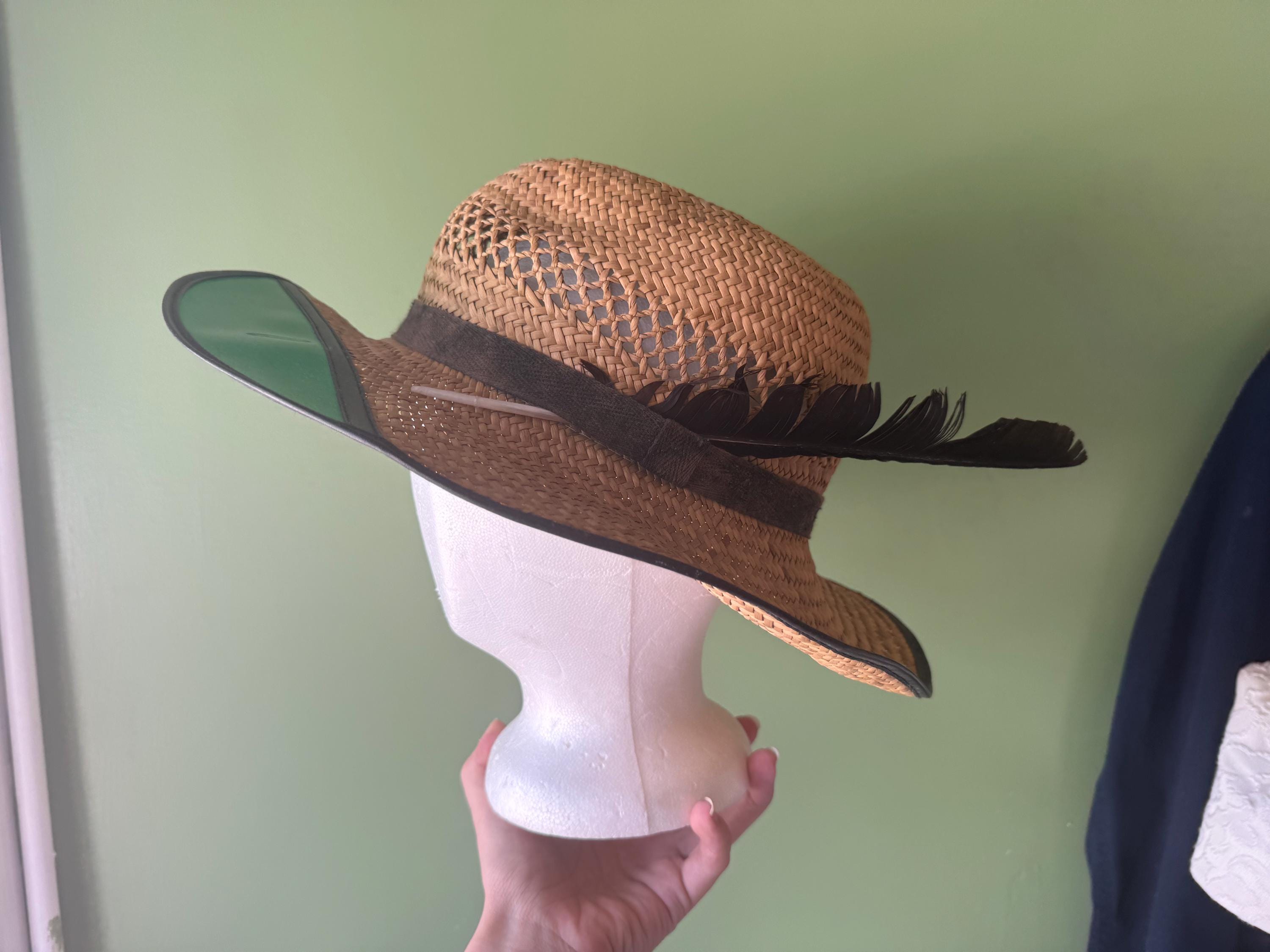 90s Straw Hat - Etsy display picture 3
