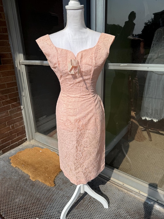 pink wiggle dress FINAL SALE - Jawbreaker Wiggle Dress in Hot Pink