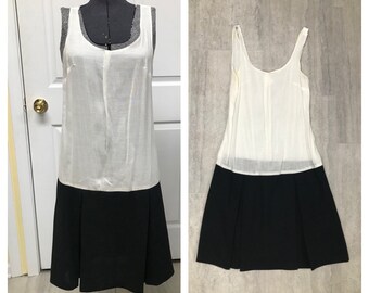 Vintage 60's Does 20's Drop Waist Dress