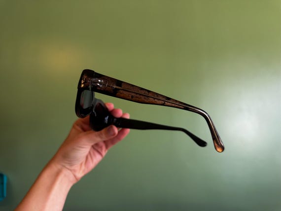 Vintage 50's/60's Cat Eye Sun Glasses Frame - image 7