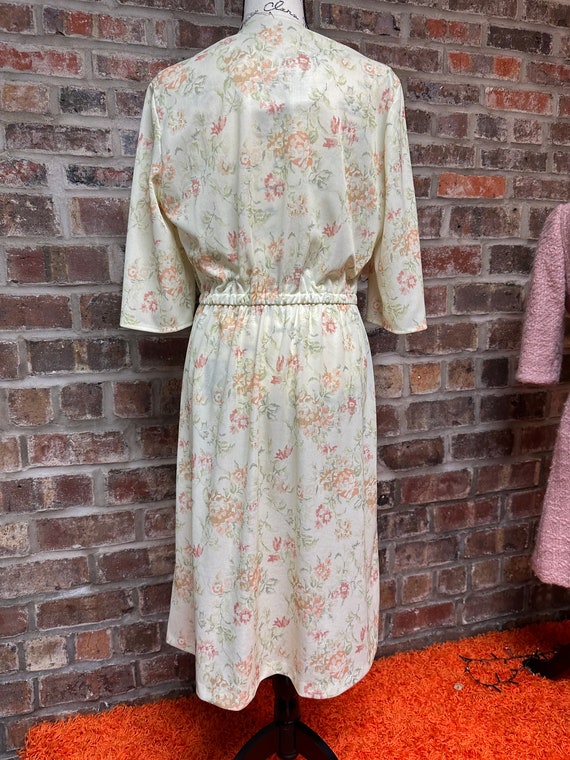 Vintage Cottagecore 70's Floral Dress - image 5