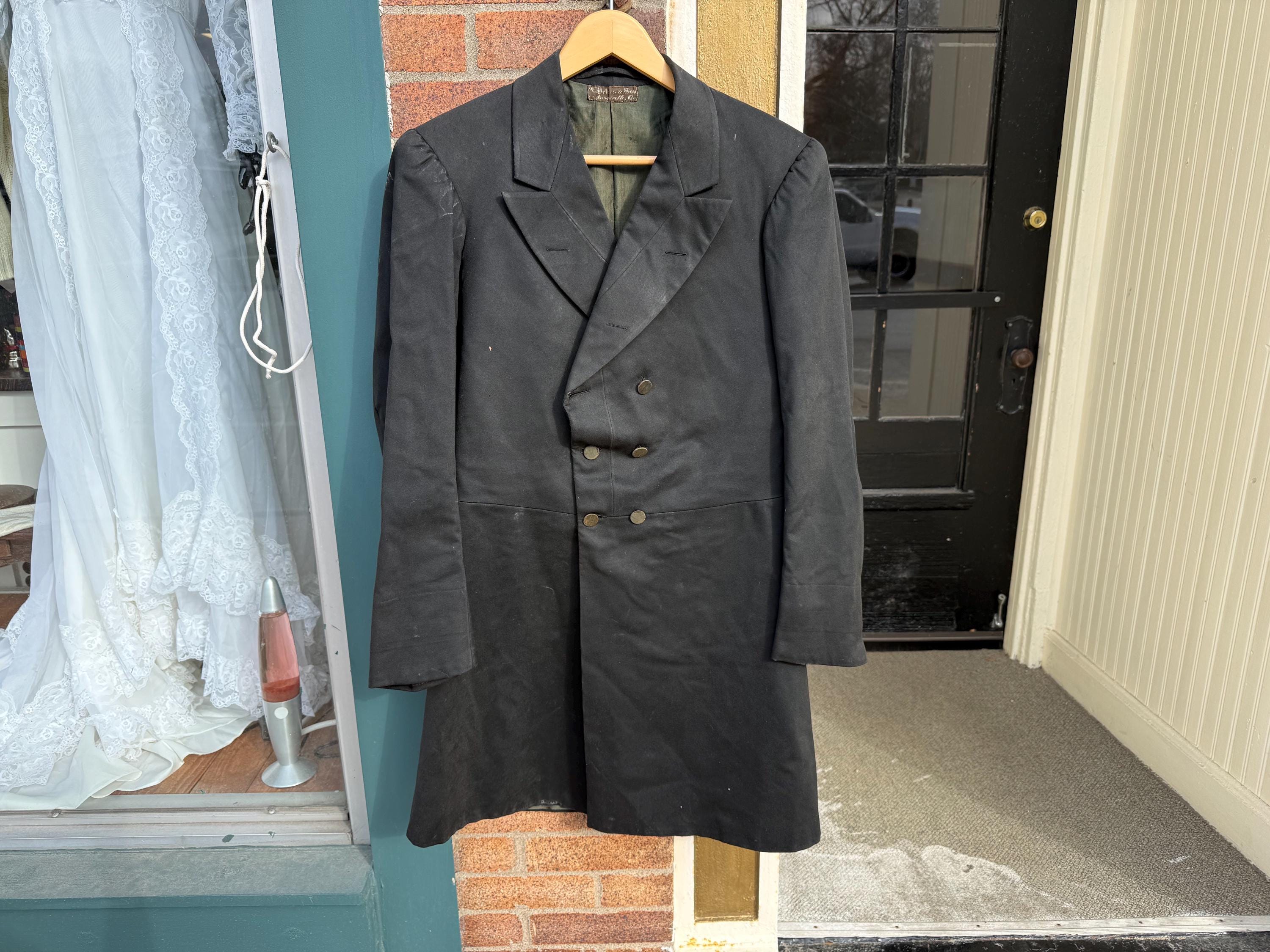 BLAZER DA UOMO VECCHIO COSTUME ENGLAND EDWARDIANO FANTASIA ABITO BLAZER DA UOMO VECCHIO COSTUME ENGLAND EDWARDIANO FANTASIA ABITO