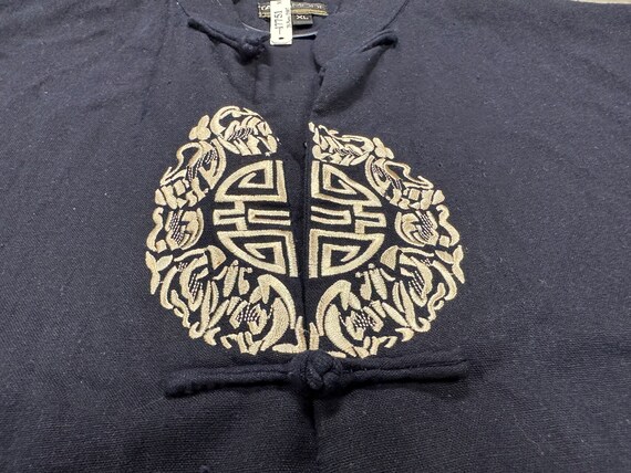 Vintage 90's Asian Inspired Changshan XL Jacket - image 3