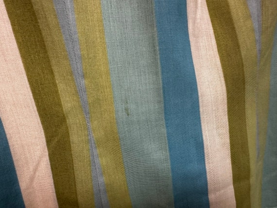 Groovy Mod Vintage 60's Handmade Stripped Sheath … - image 8