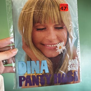 New! 60&#39;s Dina One Size Nylon PantyHose