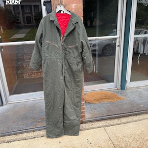 Vintage 70&#39;s/80&#39;s Blue Bell Insulated Snow Suit Mechanic Jumpsuit Coveralls