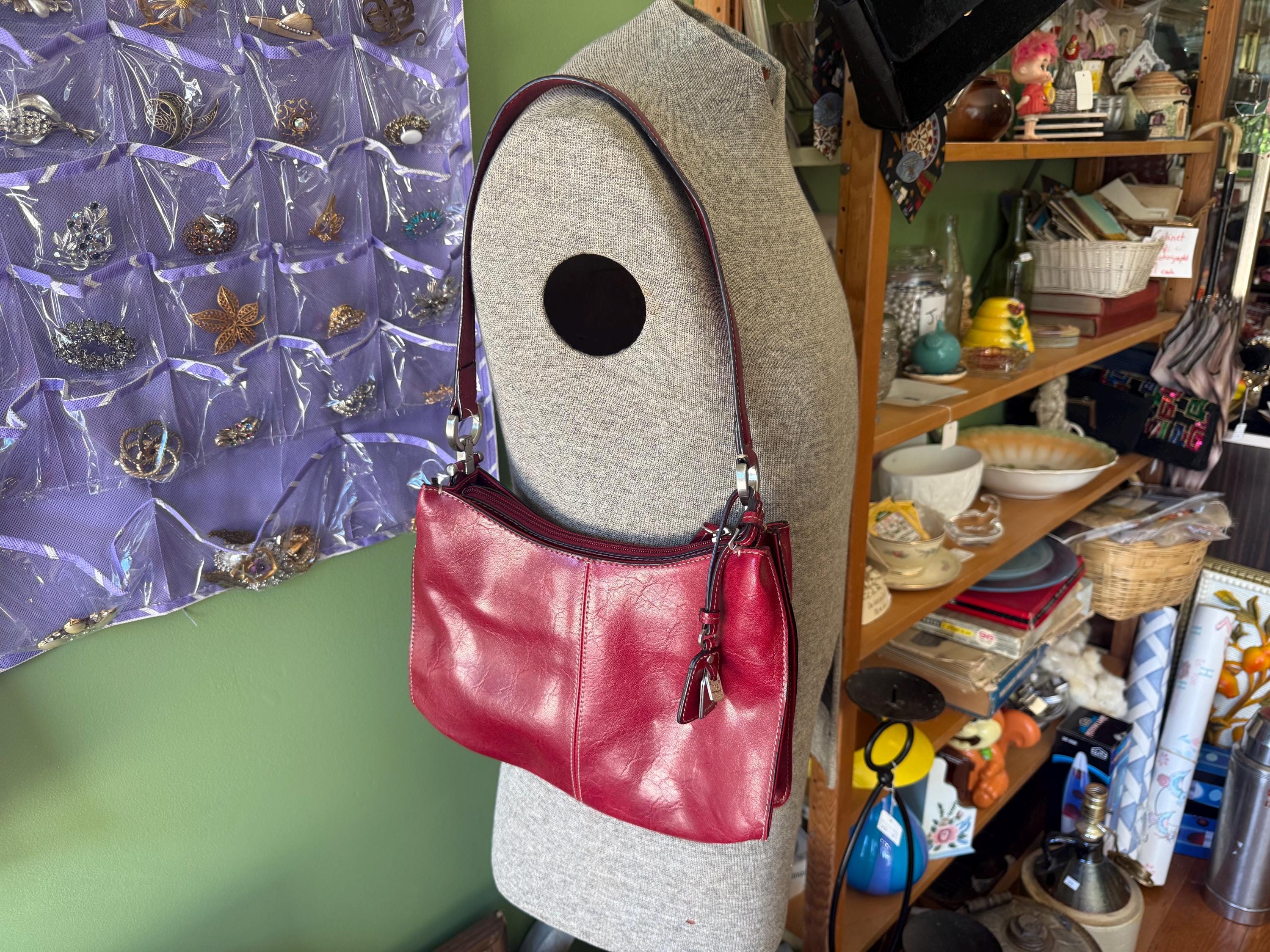 ARNYS 80'〜90' Vintage Leather Shoulder 80s 90s Vintage Purse - Etsy