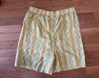 Vintage 60’s/70's Cotton Boxer Style Shorts