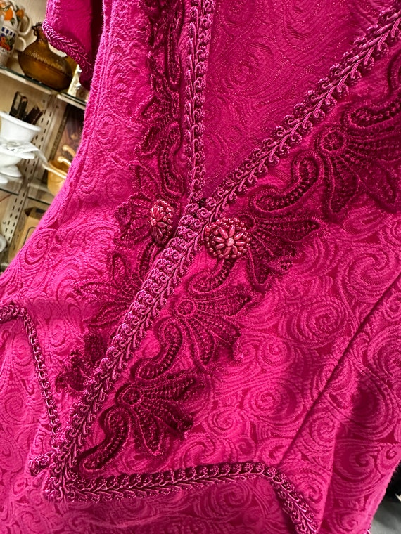 Amazing 80's/90's Fuchsia Dress Suit Set - image 6