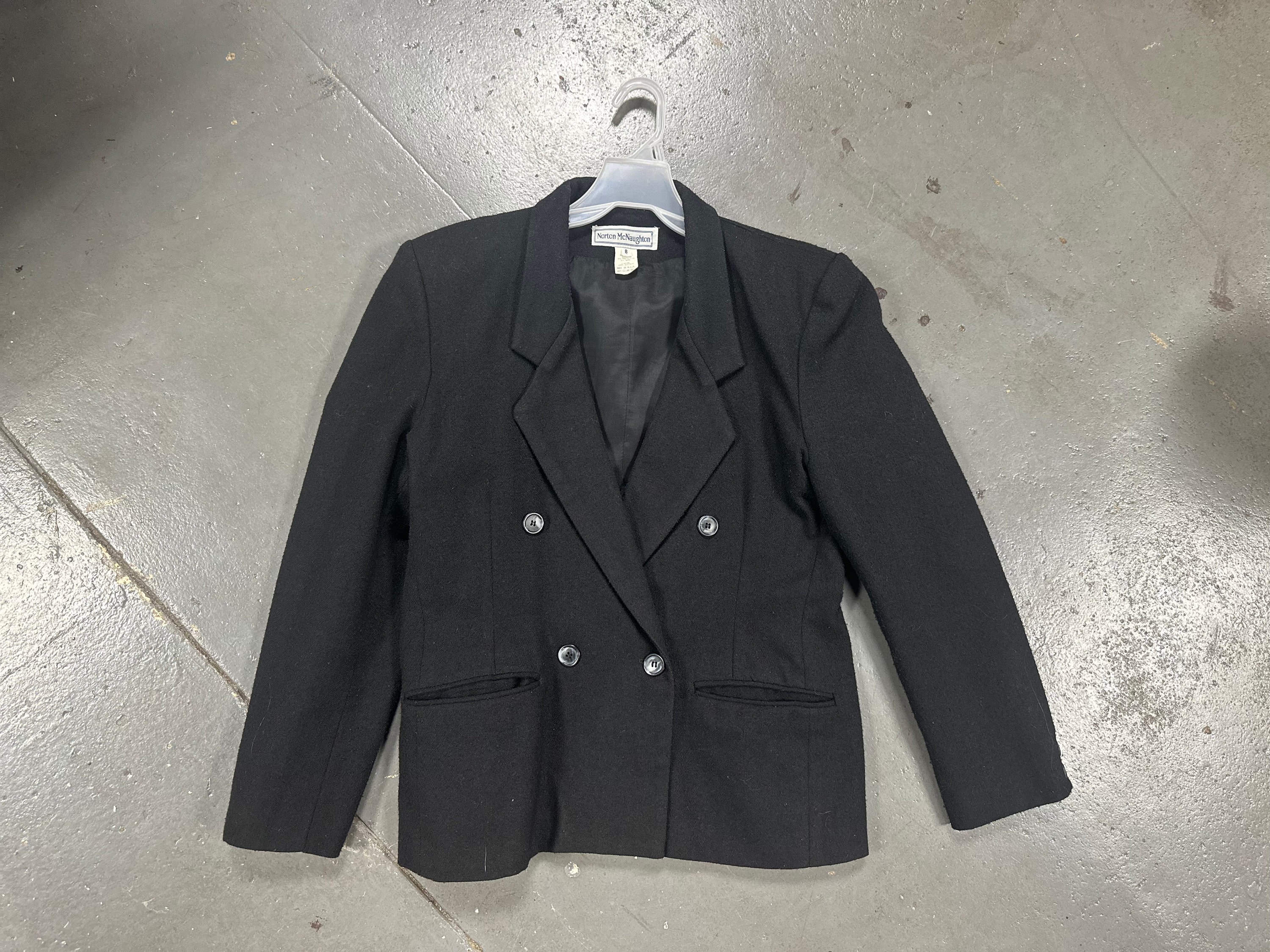 美品 80's 90's Old England ダブルブレストネイビーブレザー フレンチトラッド