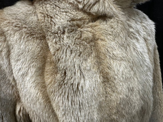 Amazing 70's Faux Fur Hooded Coat - image 6