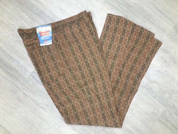 New With Tags 60's/70's Argyle Levi's Bell Bottoms