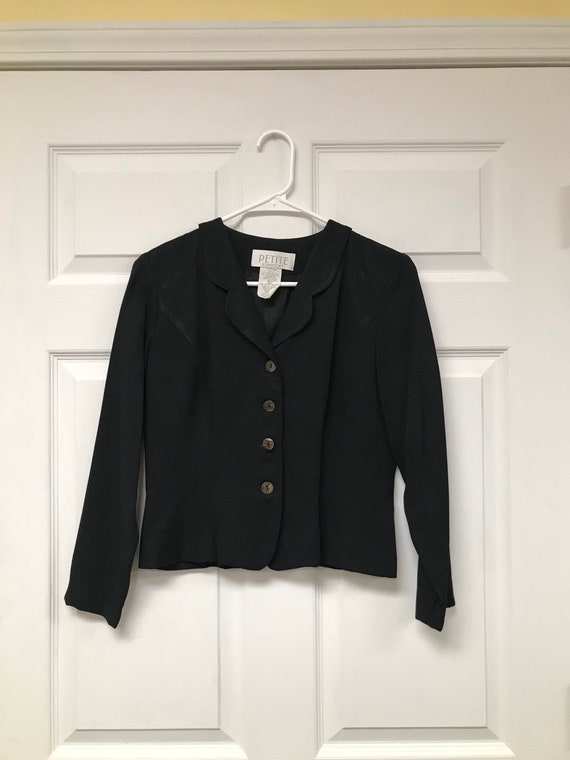 Simple black blazer deals