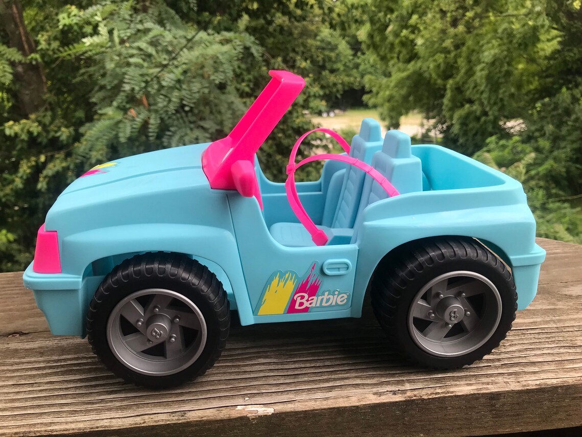 how fast does a barbie jeep go