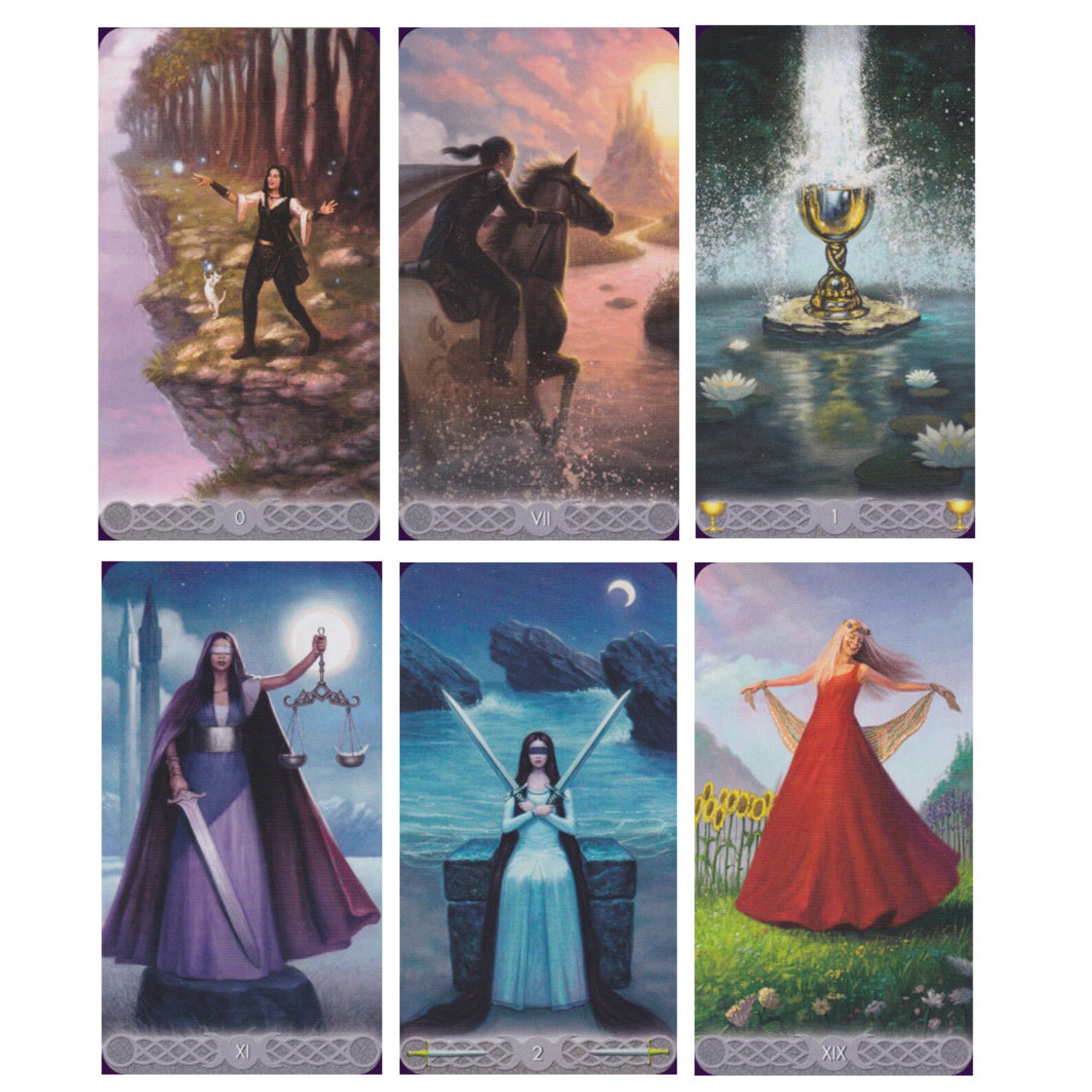 Triple Goddess Tarot Deck Etsy