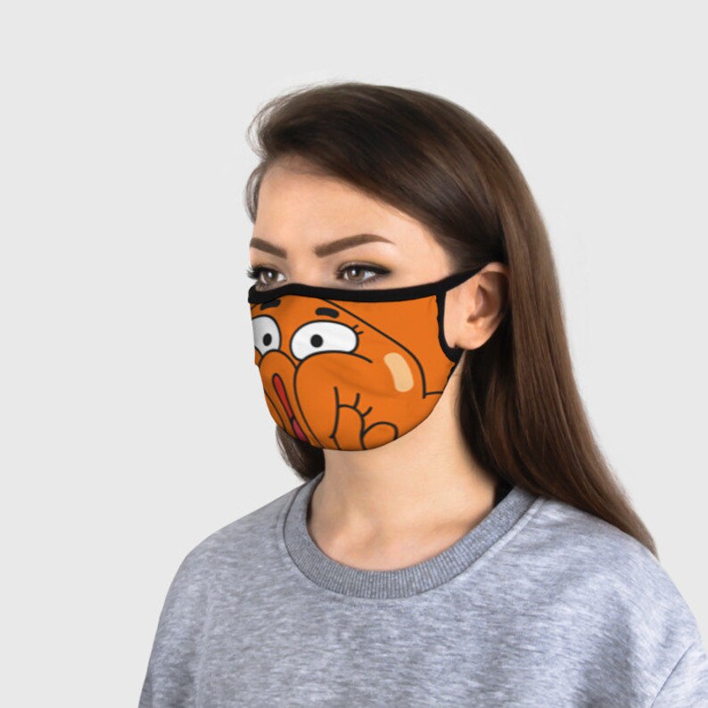 The Amazing World of Gumball Face Mask Darwin Watterson Mask | Etsy