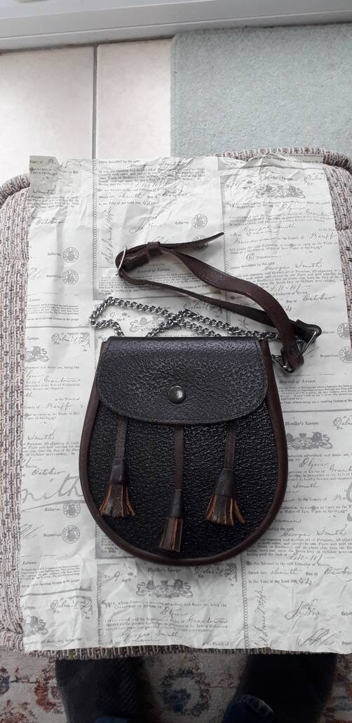 Image of Scottish Leather Sporran