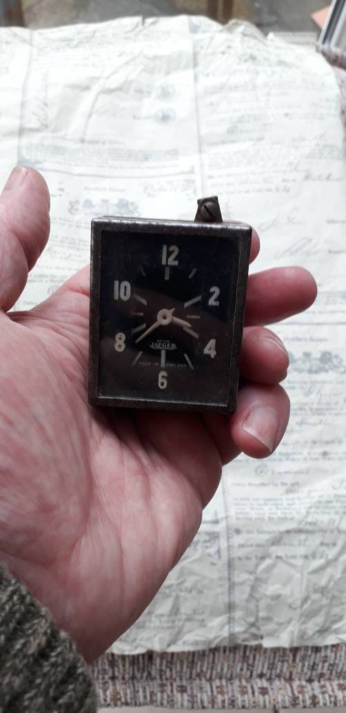 Vintage Jaeger Car Clock Made in England. Etsy