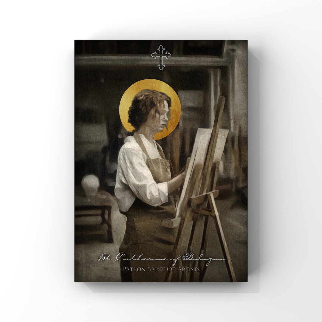 Patron Saint of Artists Saint Catherine of Bologna Artist Wall Art