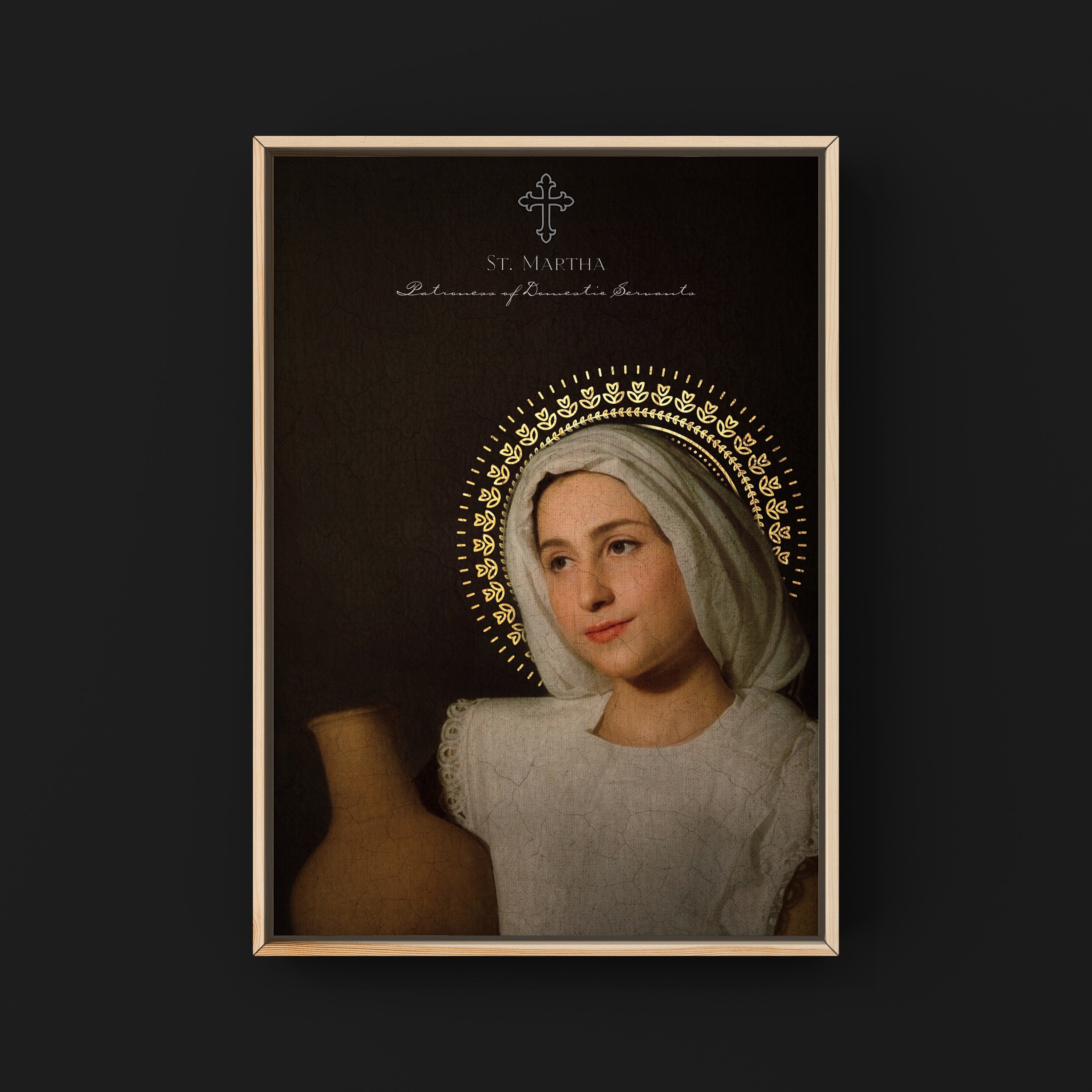 St. Martha of Bethany - Patron Saint of Domestic Servants - Catholic ...