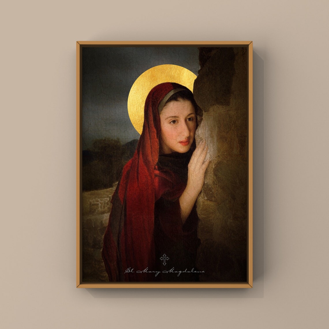 St. Mary Magdalene Patron Saint of Catholic Converts Etsy