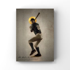 Baseball - St. Sebastian - Patron Saint of Baseball - Catholic Art Print - Baseball Fan - Baseball Season - Catholic Digital Download