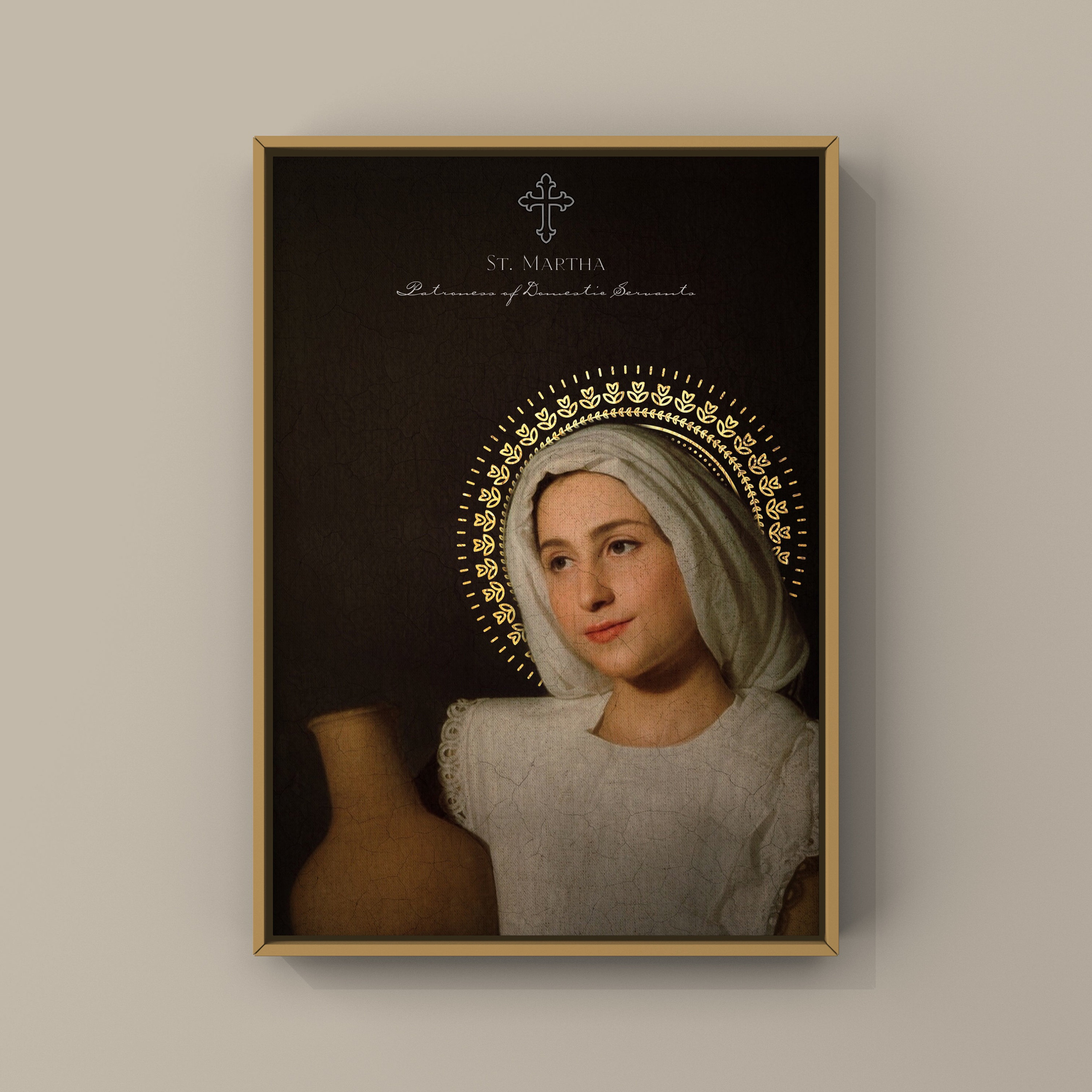 St. Martha of Bethany - Patron Saint of Domestic Servants - Catholic ...