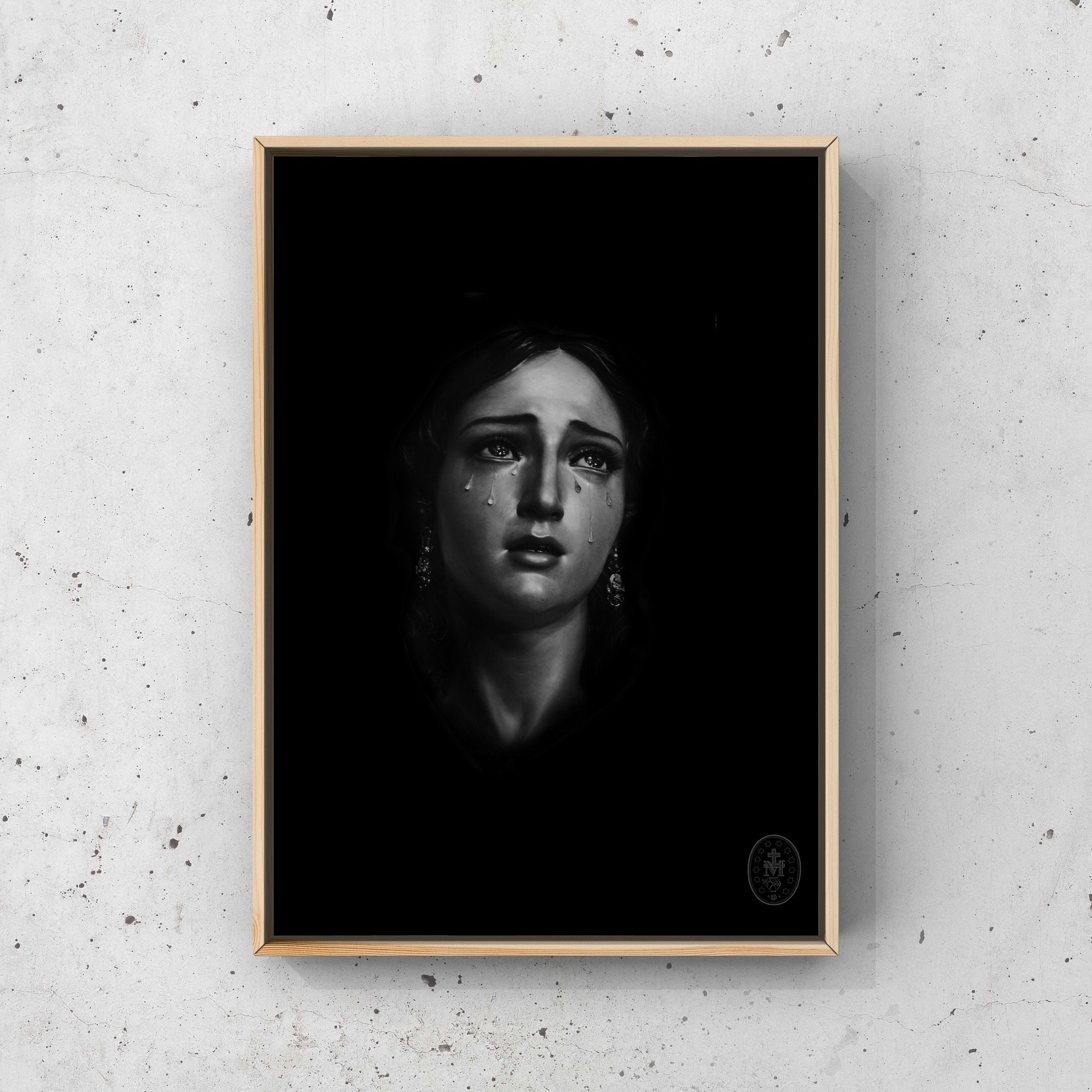 Our Lady of Sorrows - Catholic Art Print - Virgin Mary- Holy Mother God ...