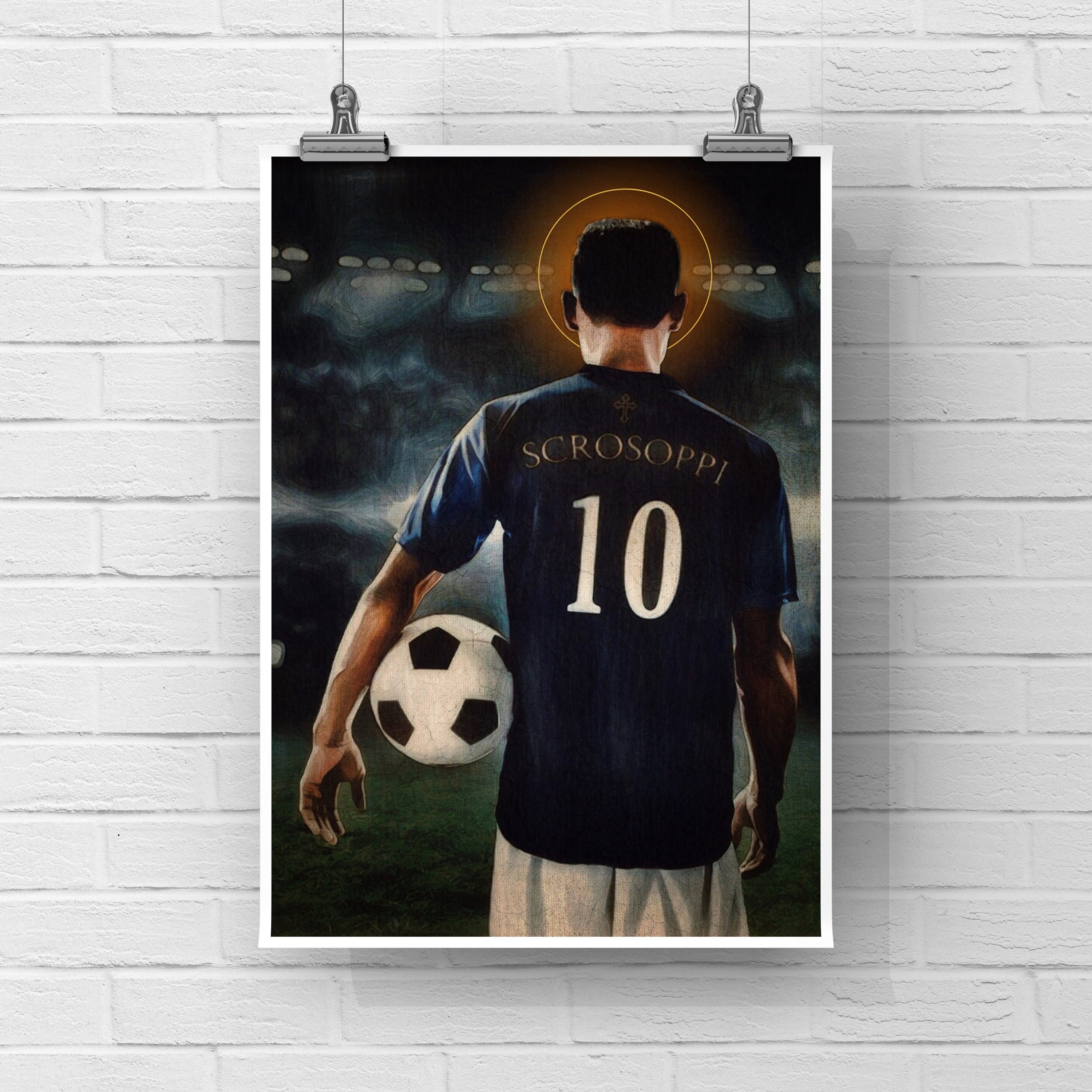 Soccer - Saint Luigi Scrosoppi - Patron Saint of Soccer - Gift for