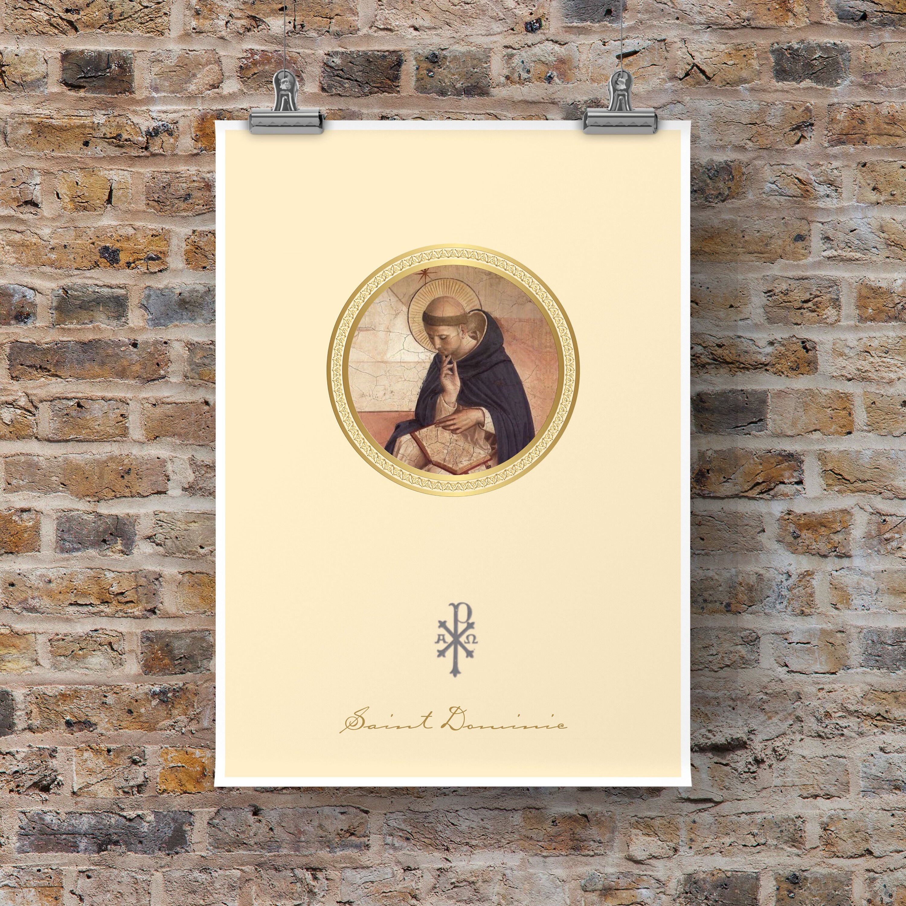 St. Dominic - Catholic Art Print - Patron Saint of Astronomers ...