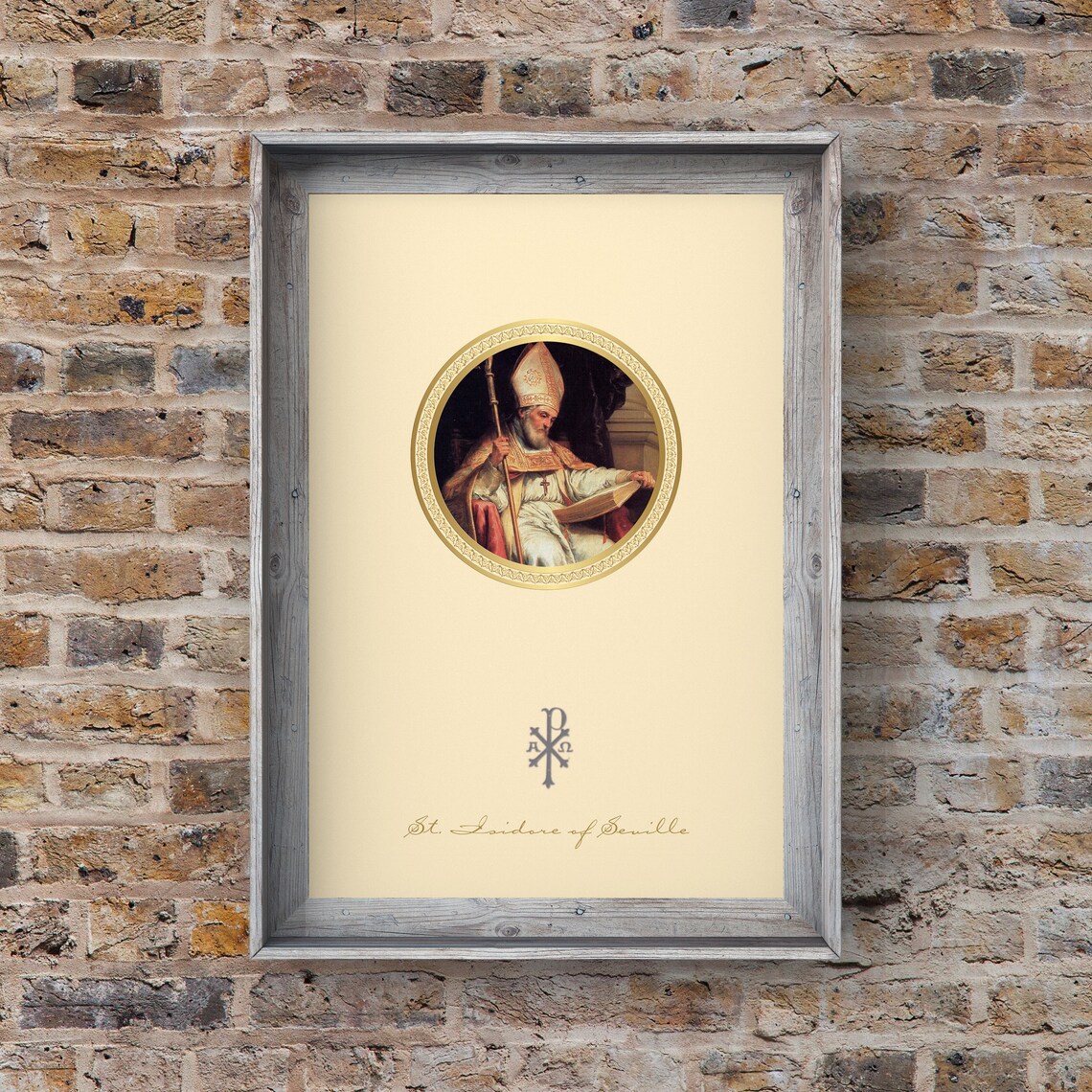 St. Isidore of Seville Patron Saint of Computers Technology Etsy