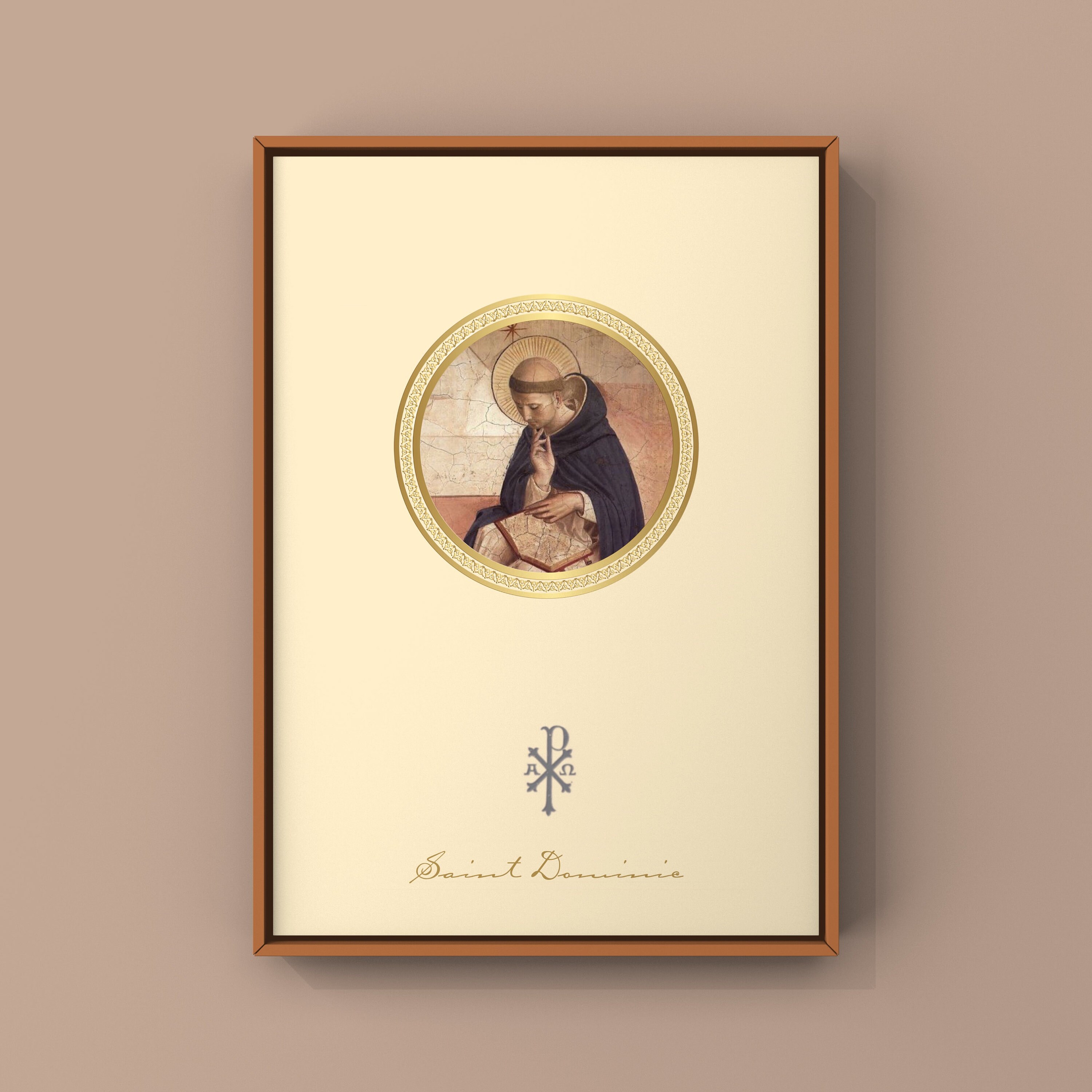 St. Dominic - Catholic Art Print - Patron Saint of Astronomers ...