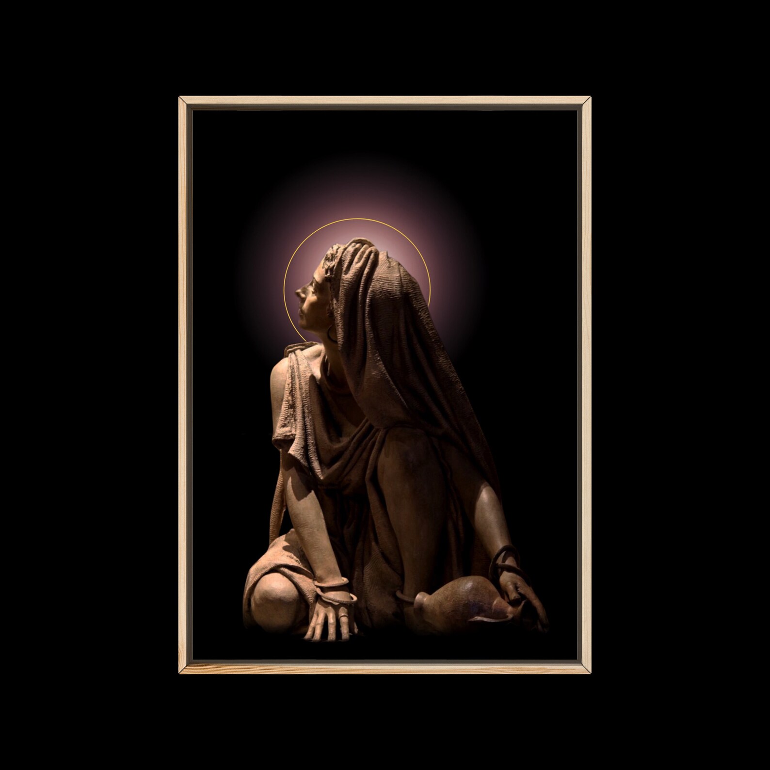 St. Mary Magdalene Patron Saint of Catholic Converts Catholic Print