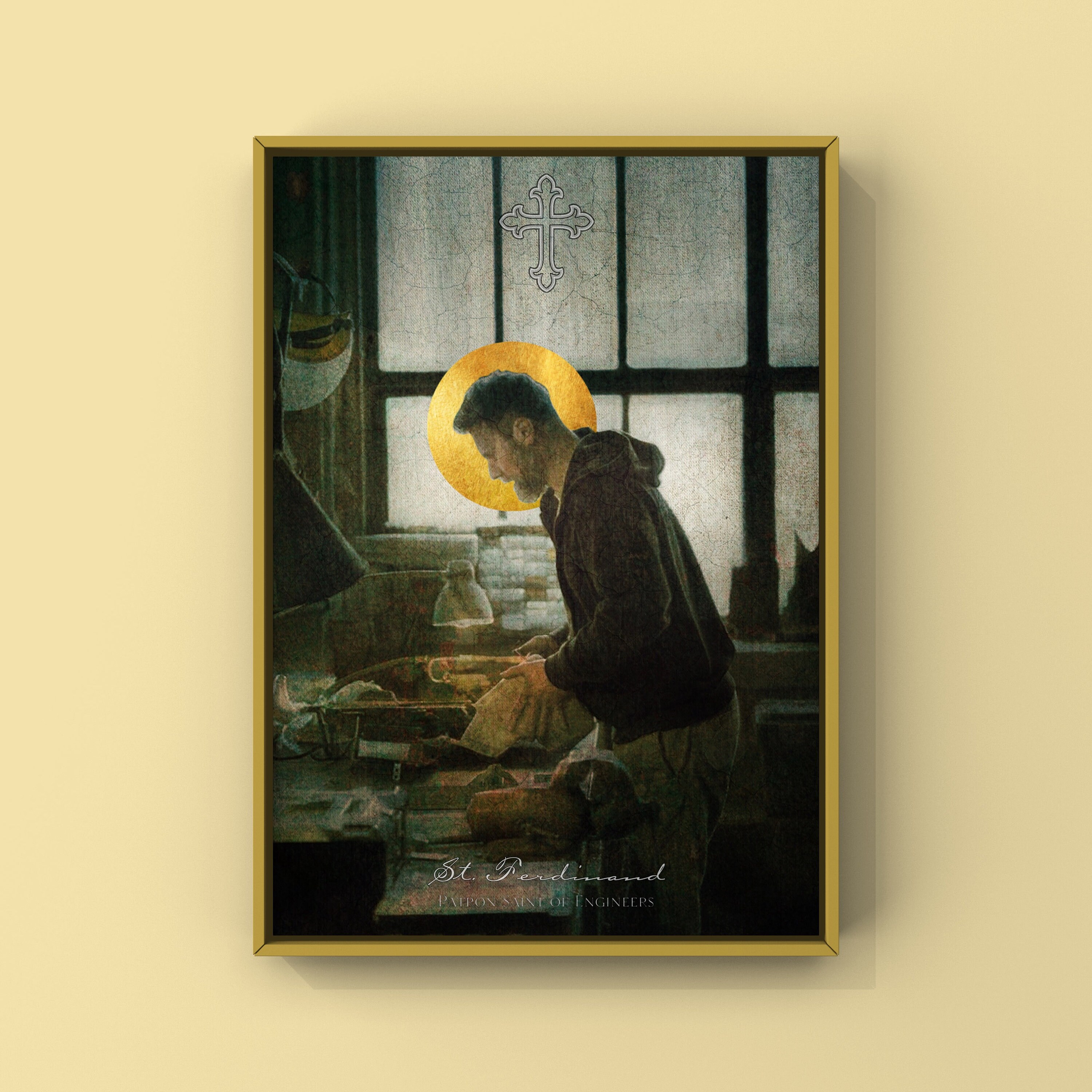 St. Ferdinand - Patron Saint of Engineers - Catholic Art Print - Gift ...