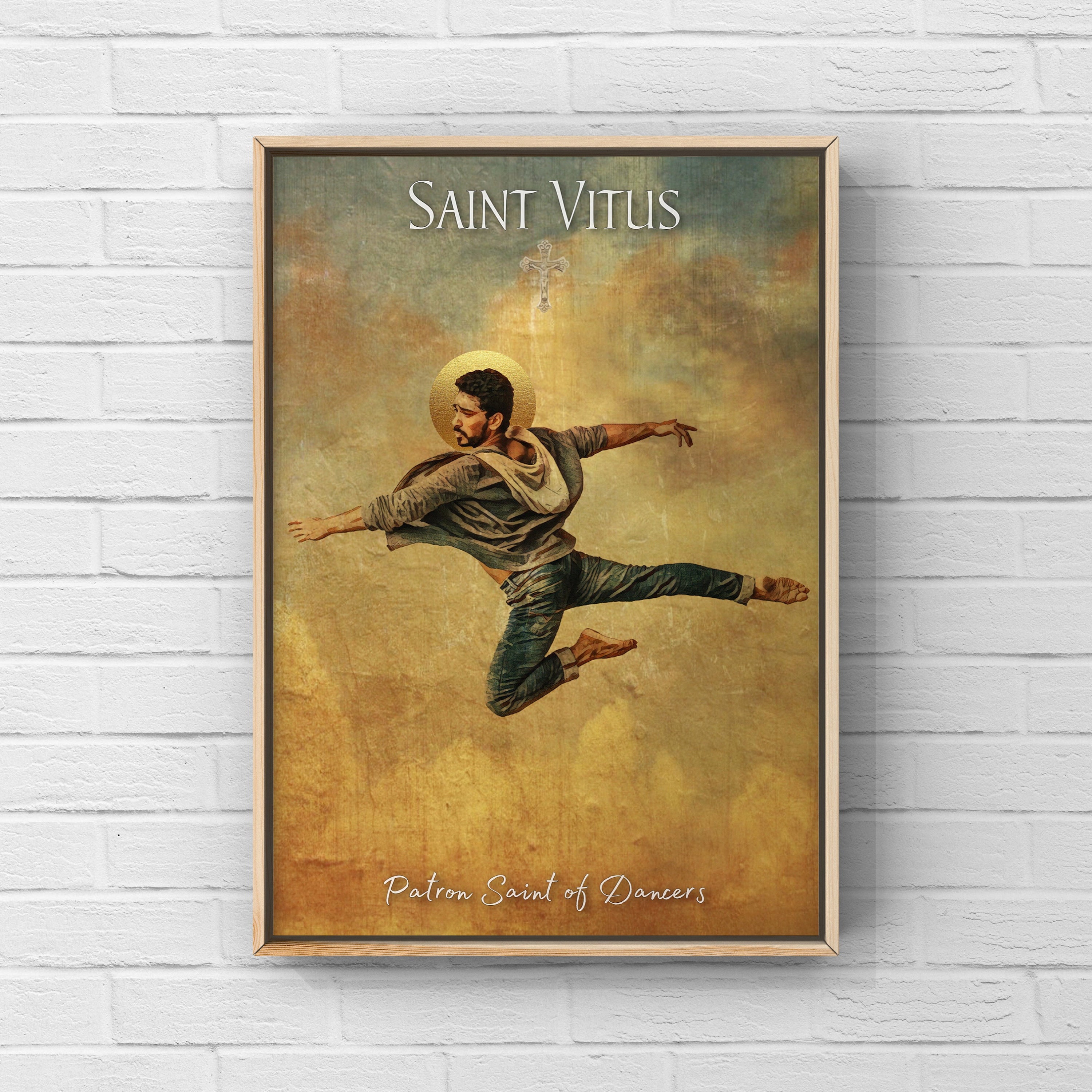 Dancing Saint Vitus Patron Saint of Dancers Catholic Etsy Australia