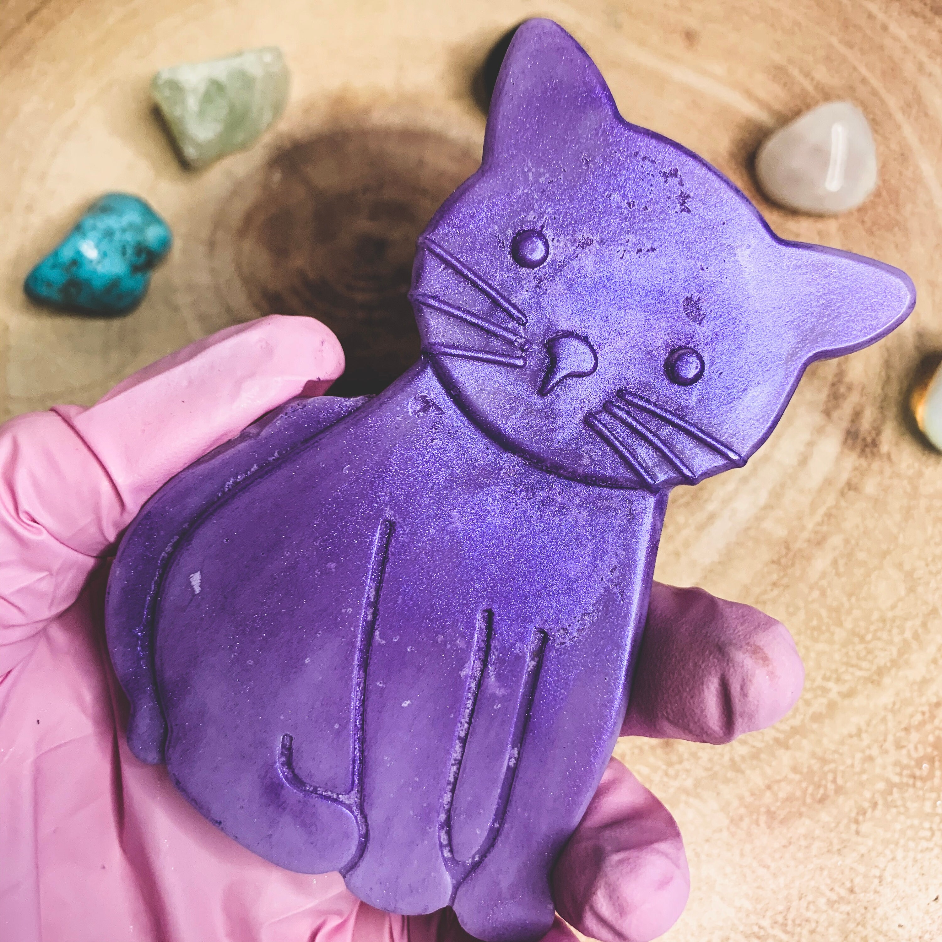 Cat wax melt Area 51 wax melt Animal wax melt Cat lover Etsy