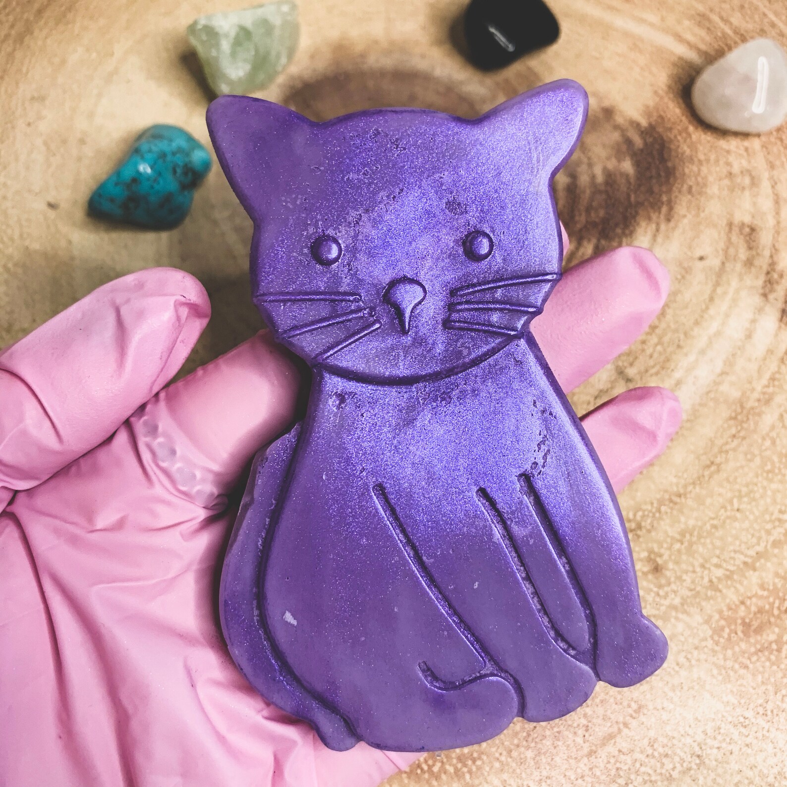 Cat wax melt Area 51 wax melt Animal wax melt Cat lover Etsy