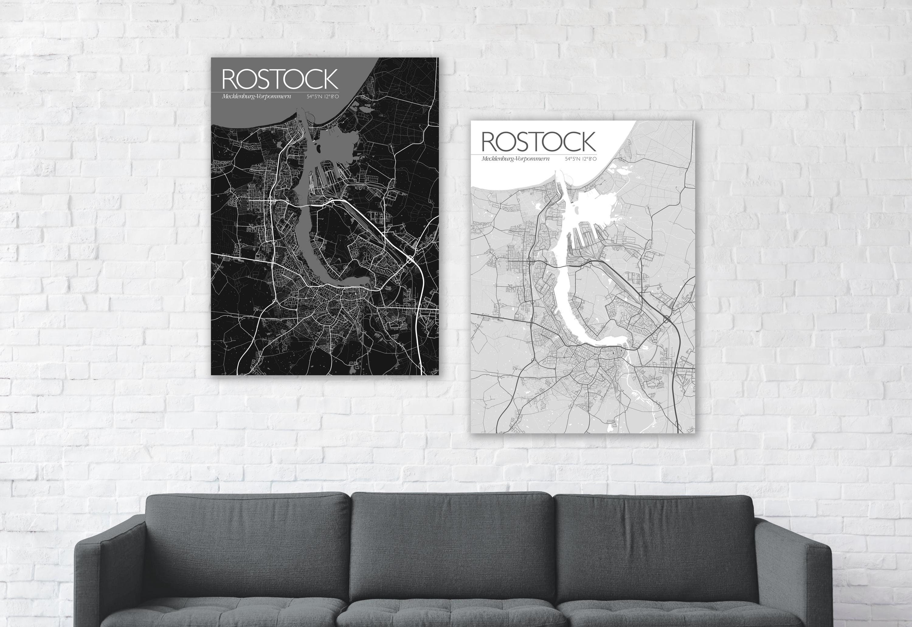 Poster Abstrait Vintage Noir Et Blanc 40x50cm - Marque ARTTOR - Décoration Murale Moderne