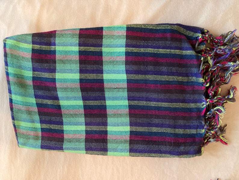 Handwoven Egyptian Cotton Scarves Etsy