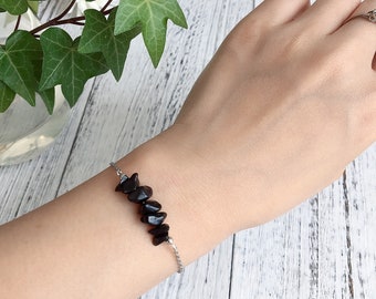 Obsidian Bracelet - Etsy