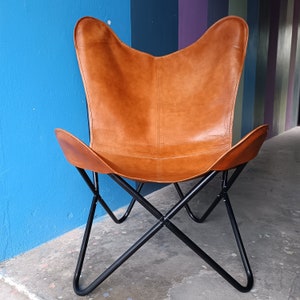 Funda de repuesto para sillón de cuero Butterfly, cuero BKF, lujo para sala de estar, sillón relajante, sillón Ascent, sillón plegable marrón, oferta para madres